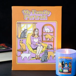 main-431.webp 19x25cm My Family Portrait Canvas Plaque by Steven Rhodes