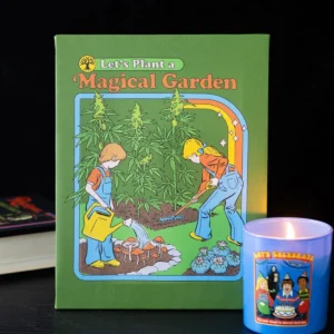19x25cm Magical Garden Canvas Plaque by Steven Rhodes 19x25cm Magical Garden Canvas Plaque by Steven Rhodes