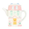 Pastel House Shaped Teapot 8 Pastel House Shaped Teapot