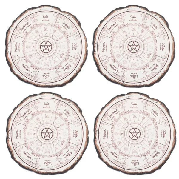 Wheel of the Year Coaster Set 2 Wheel of the Year Coaster Set