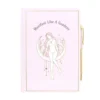 Goddess Energy A5 Manifestation Journal and Rose Quartz Crystal Pen 8 Goddess Energy A5 Manifestation Journal and Rose Quartz Crystal Pen