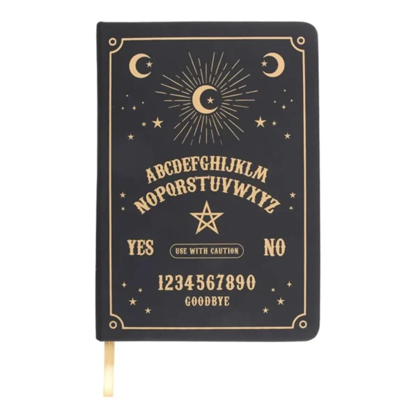 Black Talking Board A5 Notebook