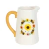 Bee and Sunflower Ceramic Flower Jug 7 Bee and Sunflower Ceramic Flower Jug