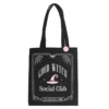 Good Witch Social Club Polycotton Tote Bag with Pin Badge 7 Good Witch Social Club Polycotton Tote Bag with Pin Badge