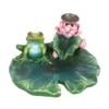 Lily Pad Backflow Incense Burner 6 Lily Pad Backflow Incense Burner