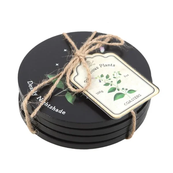 Poisonous Plants Coaster Set 2 Poisonous Plants Coaster Set