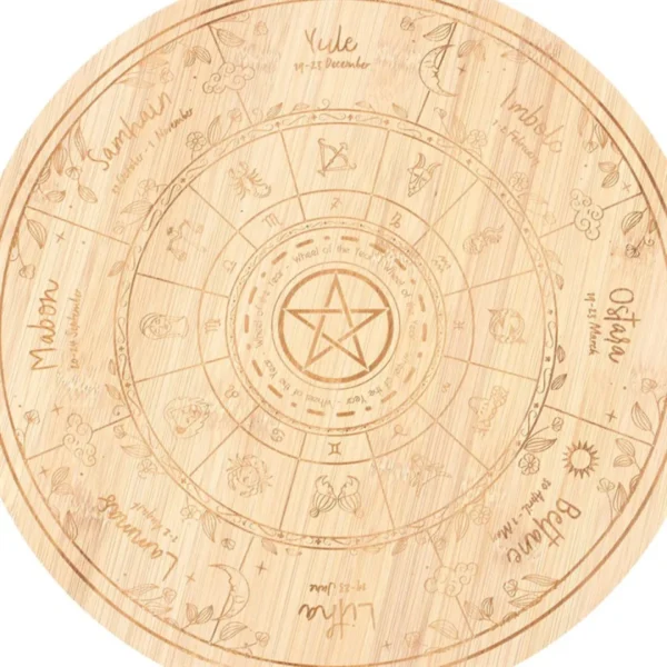 Wheel of the Year Serving Board 3 Wheel of the Year Serving Board
