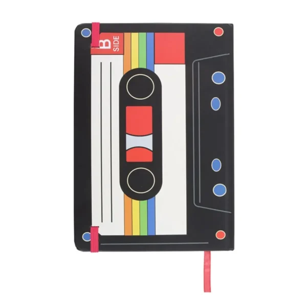 Retro Cassette Tape A5 Notebook 3 Retro Cassette Tape A5 Notebook
