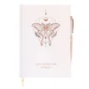 Luna Moth Daily Reflection Journal and Clear Quartz Crystal Pen 9 Luna Moth Daily Reflection Journal and Clear Quartz Crystal Pen