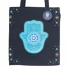 Hand of Hamsa Polycotton Tote Bag 6 Hand of Hamsa Polycotton Tote Bag