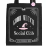 Good Witch Social Club Polycotton Tote Bag with Pin Badge 8 Good Witch Social Club Polycotton Tote Bag with Pin Badge
