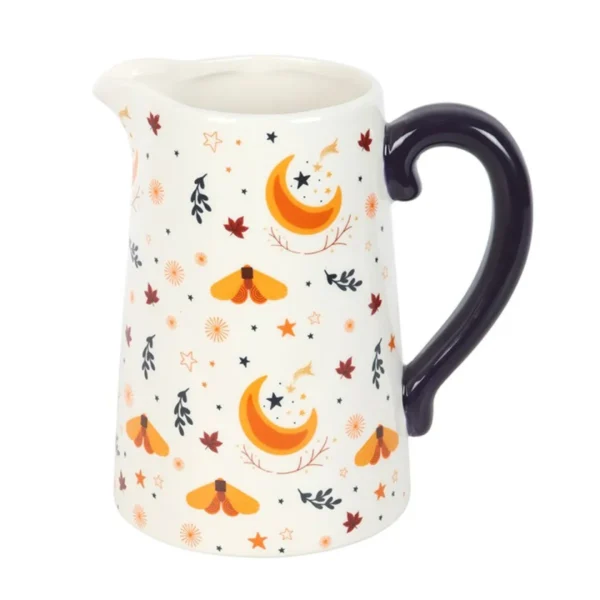 Autumn Magic Harvest Moon Print Ceramic Flower Jug 4 Autumn Magic Harvest Moon Print Ceramic Flower Jug