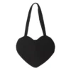 Burning Heart Satin Tote Bag 9 Burning Heart Satin Tote Bag