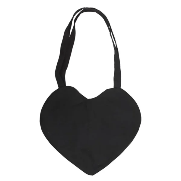 Spiderweb Heart Satin Tote Bag 4 Spiderweb Heart Satin Tote Bag