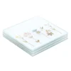 Floral Glass Coaster Set 8 Floral Glass Coaster Set