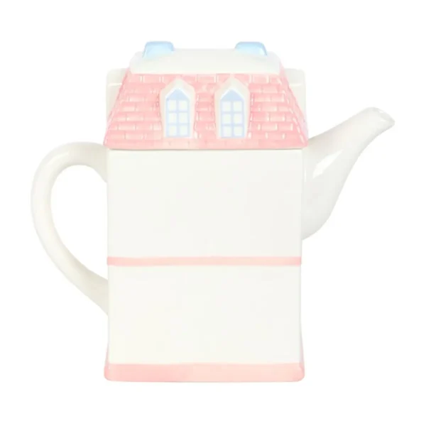 Pastel House Shaped Teapot 4 Pastel House Shaped Teapot