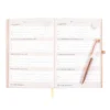 Luna Moth Daily Reflection Journal and Clear Quartz Crystal Pen 11 Luna Moth Daily Reflection Journal and Clear Quartz Crystal Pen