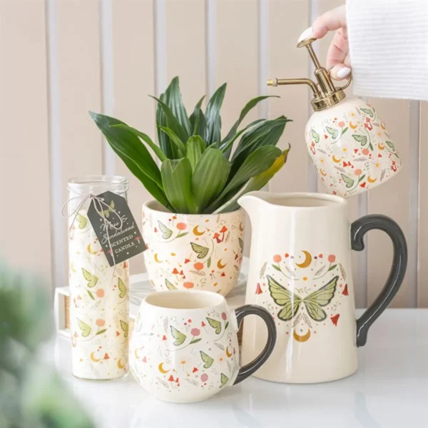 Fairy Wing Ceramic Flower Jug 5 Fairy Wing Ceramic Flower Jug