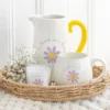 Fresh as a Daisy Ceramic Flower Jug 10 Fresh as a Daisy Ceramic Flower Jug