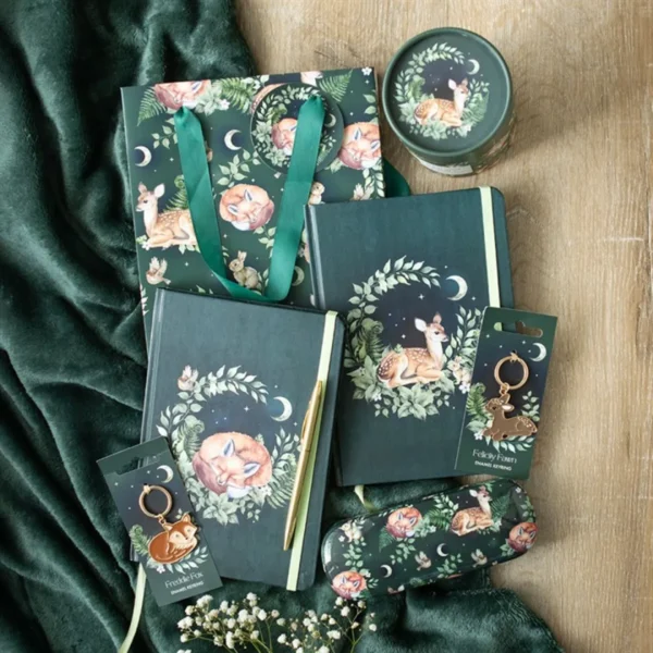Green Sleeping Fox A5 Notebook 6 Green Sleeping Fox A5 Notebook