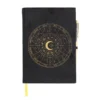 Astrology Wheel Journal with Black Obsidian Pen 7 Astrology Wheel Journal with Black Obsidian Pen