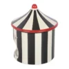 Black Striped Circus Tent Oil Burner 10 Black Striped Circus Tent Oil Burner