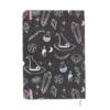 Crystal Witch Print A5 Notebook