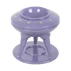UFO Wax Burner with Lime Alien Wax Melt