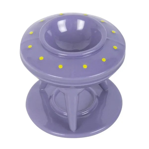 UFO Wax Burner with Lime Alien Wax Melt