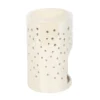 Iridescent White Moon Pillar Oil Burner and Wax Warmer 9 Iridescent White Moon Pillar Oil Burner and Wax Warmer