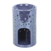 Iridescent Purple Moon Pillar Oil Burner and Wax Warmer 10 Iridescent Purple Moon Pillar Oil Burner and Wax Warmer