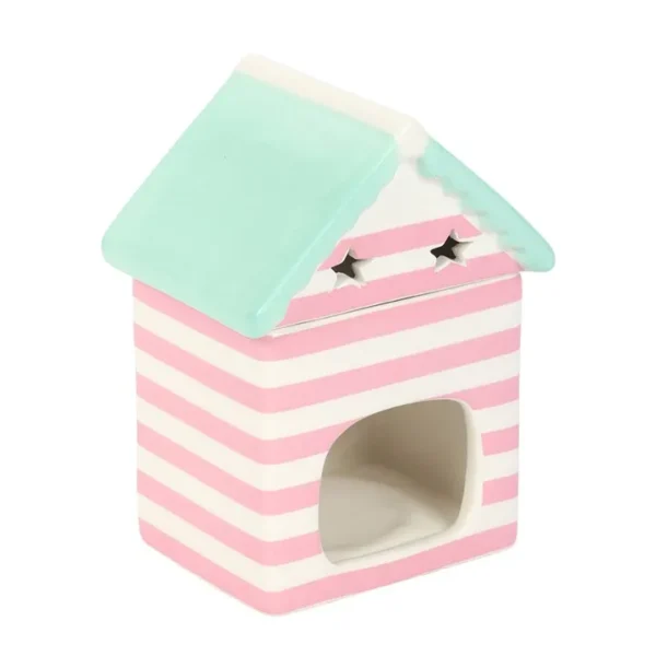 Pastel Beach Hut Oil Burner 4 Pastel Beach Hut Oil Burner