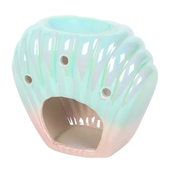 Iridescent Shell Oil Burner 4 Iridescent Shell Oil Burner