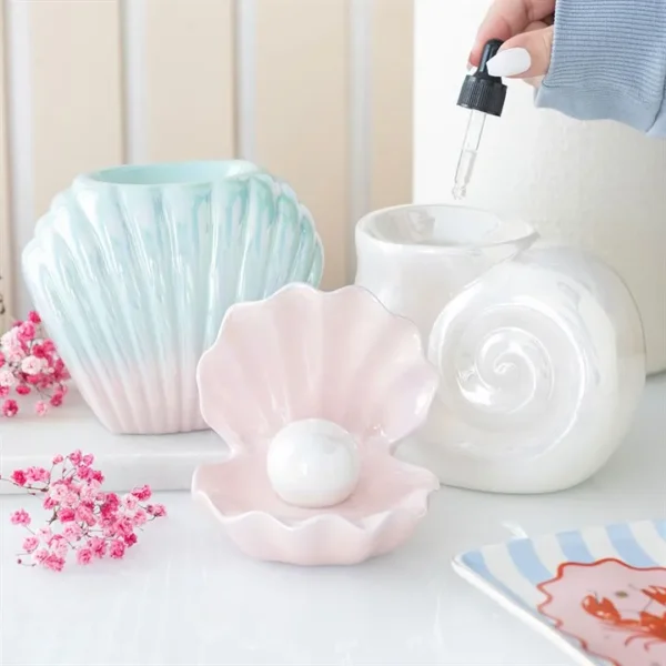 Iridescent Shell Oil Burner 5 Iridescent Shell Oil Burner