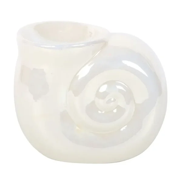 Pearlescent Spiral Shell Oil Burner 2 Pearlescent Spiral Shell Oil Burner