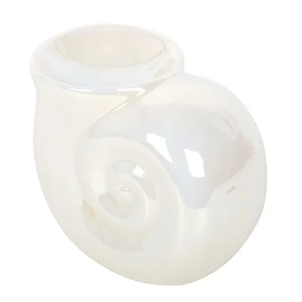 Pearlescent Spiral Shell Oil Burner 3 Pearlescent Spiral Shell Oil Burner