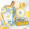 Italian Lemon Print A5 Recipe Journal 12 Italian Lemon Print A5 Recipe Journal