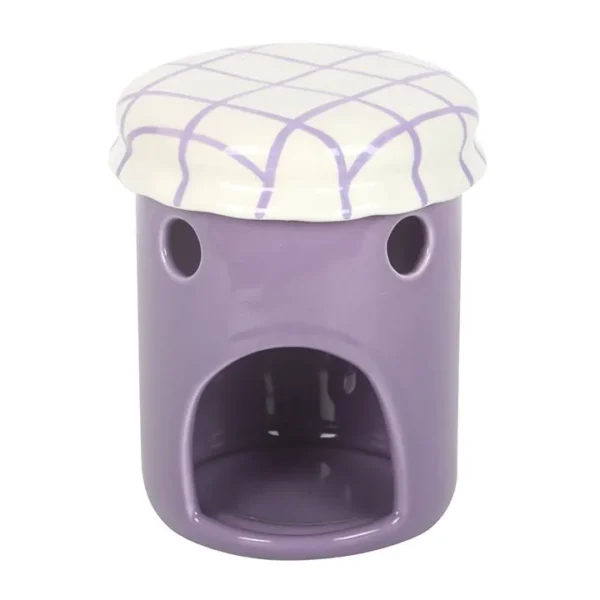 Grape Jelly Jar Oil Burner and Wax Warmer 6 Grape Jelly Jar Oil Burner and Wax Warmer