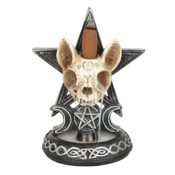 Ouija Cat Backflow Incense Burner 1 Ouija Cat Backflow Incense Burner