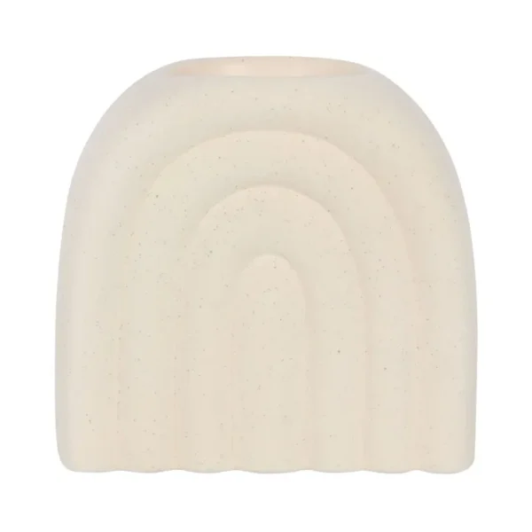 Cream Speckle Arch Oil Burner 1 Cream Speckle Arch Oil Burner