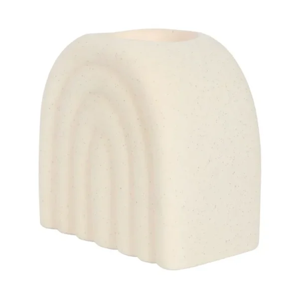 Cream Speckle Arch Oil Burner 2 Cream Speckle Arch Oil Burner