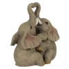 Elephant Embrace Elephant Couple Ornament 5 Elephant Embrace Elephant Couple Ornament
