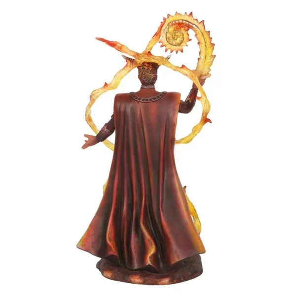 Fire Elemental Wizard Figurine by Anne Stokes 2 Fire Elemental Wizard Figurine by Anne Stokes