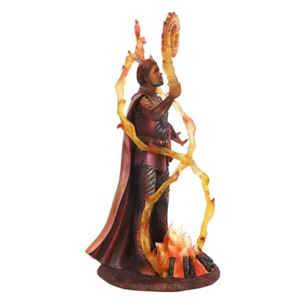 Fire Elemental Wizard Figurine by Anne Stokes 3 Fire Elemental Wizard Figurine by Anne Stokes