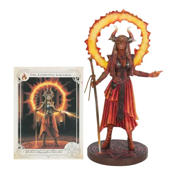 Fire Elemental sorceress Fire Elemental sorceress
