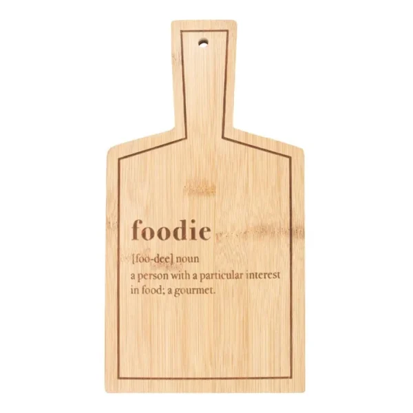 Foodie Bamboo Serving Board 1 Foodie Bamboo Serving Board