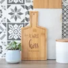 Kiss the Cook Bamboo Serving Board 8 Kiss the Cook Bamboo Serving Board