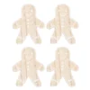 Gingerbread Man Coaster Set