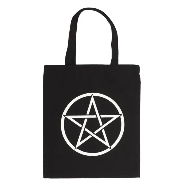 Pentagram Polycotton Tote Bag 1 Pentagram Polycotton Tote Bag