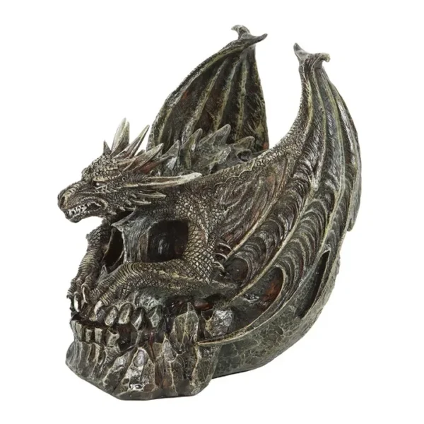 Draco Dragon Skull Ornament by Spiral Direct 4 Draco Dragon Skull Ornament by Spiral Direct